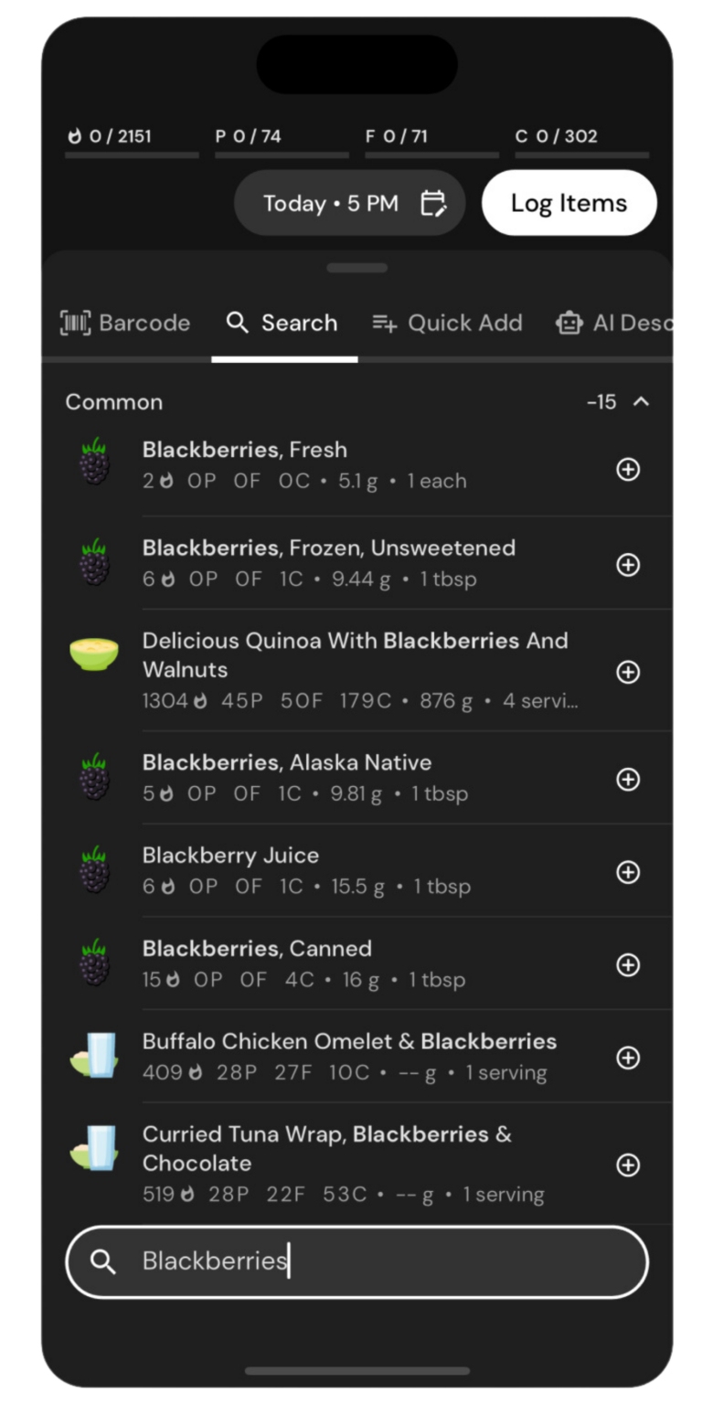Best Food Logger App MacroFactor makes logging quick and easy