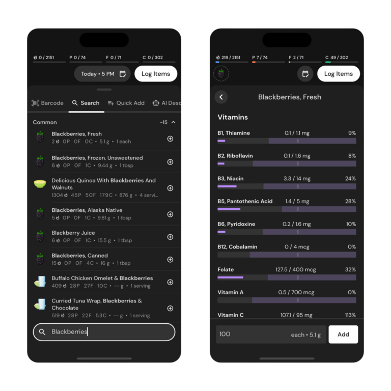 Best Micronutrient Tracker MacroFactor's Nutrient Explorer